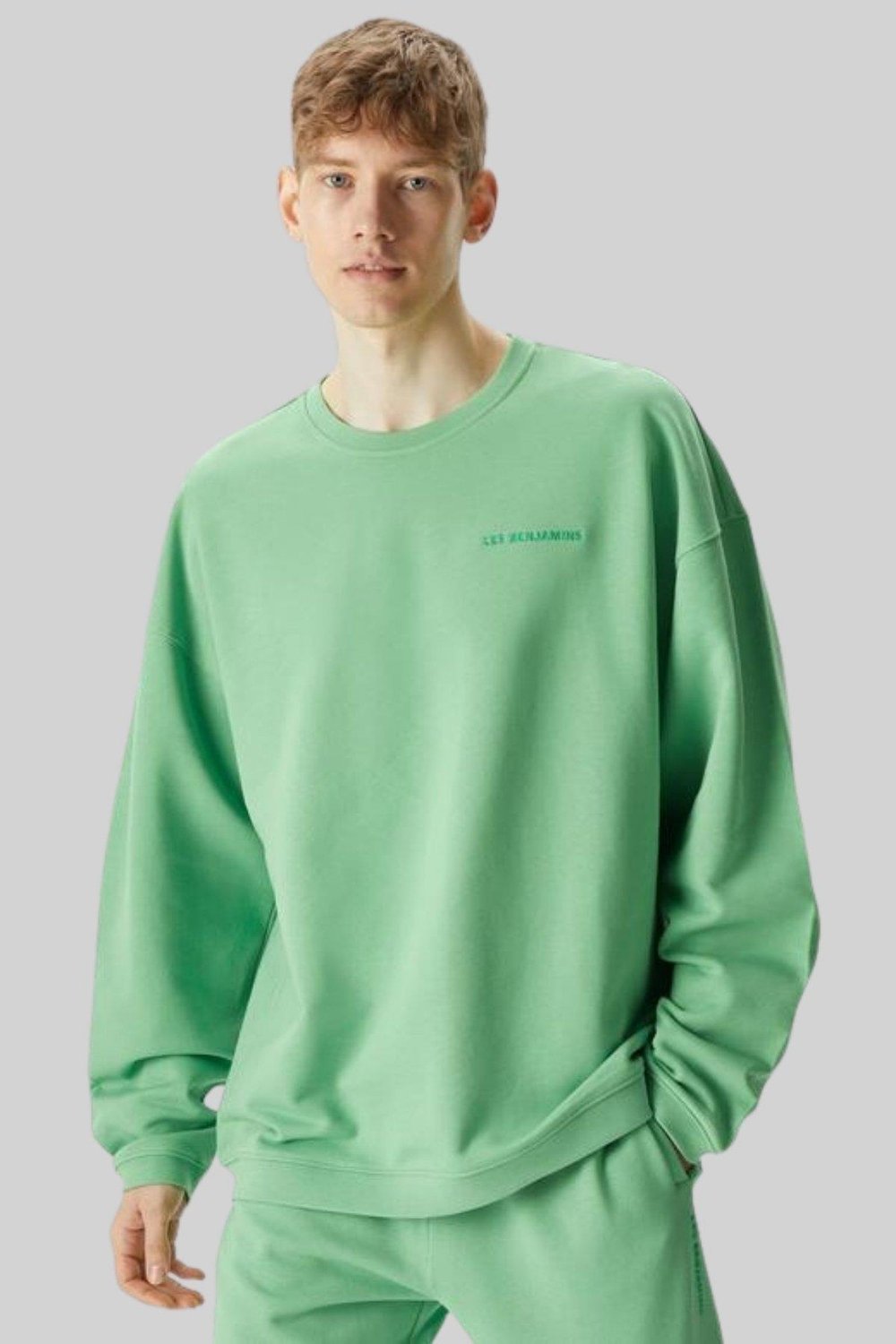 Les Benjamins Erkek Sweatshirt Yeşil