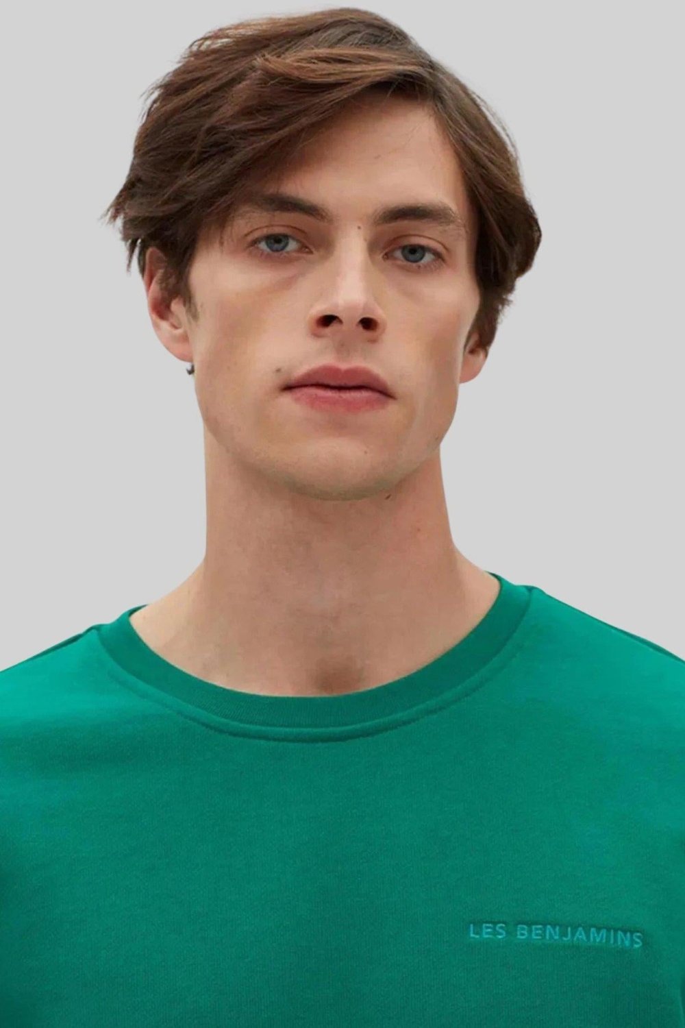 Les Benjamins Erkek  Sweatshirt Yeşil