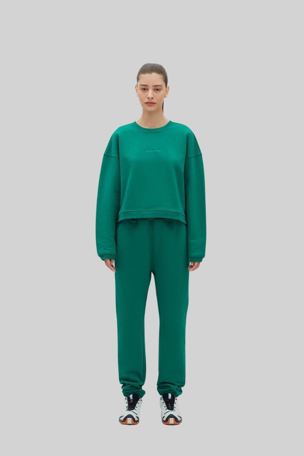 Les Benjamins Kadın Sweatshirt Yeşil