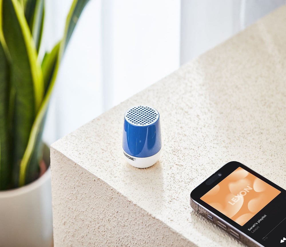 Lexon LA125PT x Pantone Mino + Bluetooth Hoparlör