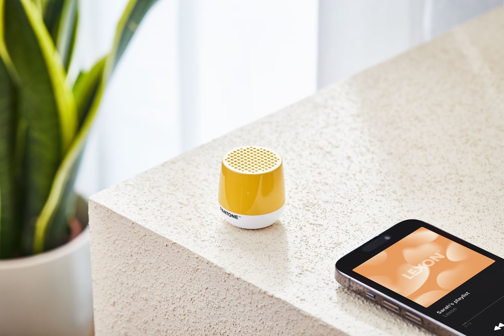 Lexon LA125PT x Pantone Mino + Bluetooth Hoparlör