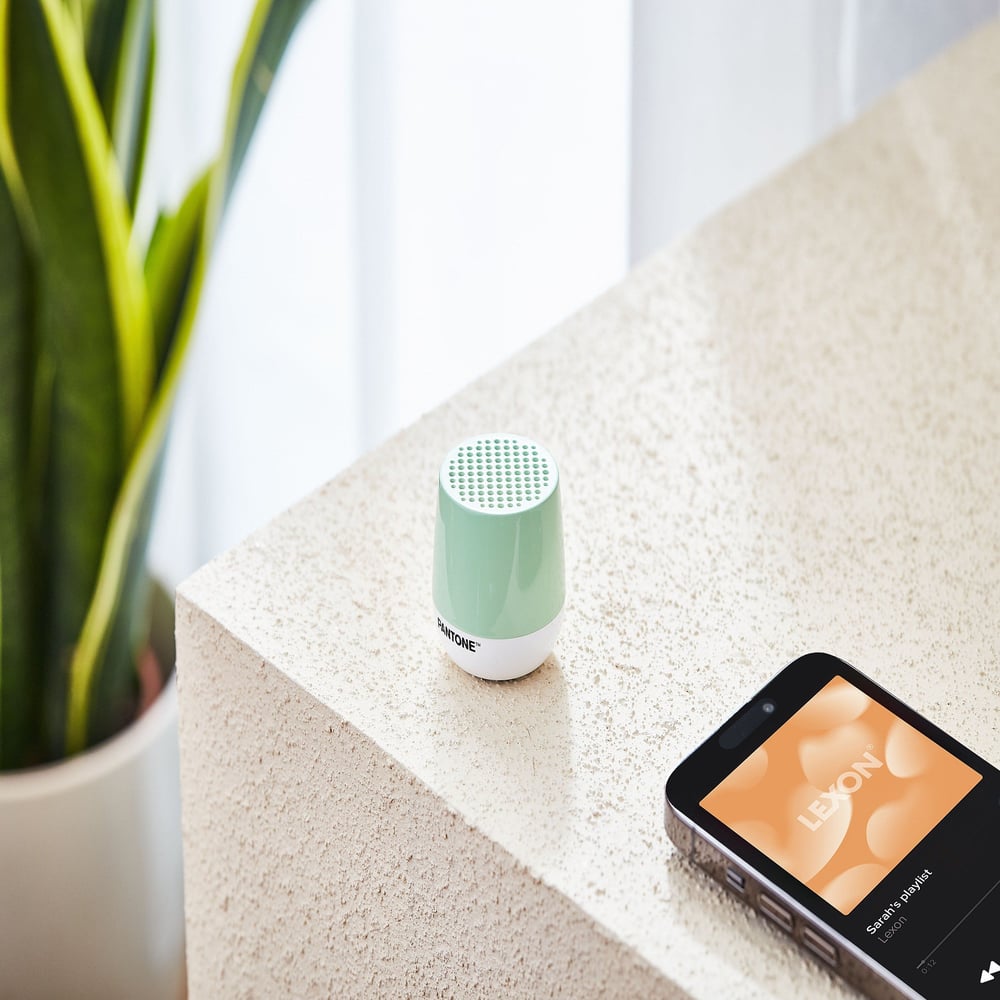 Lexon LA125PT x Pantone Mino + Bluetooth Hoparlör