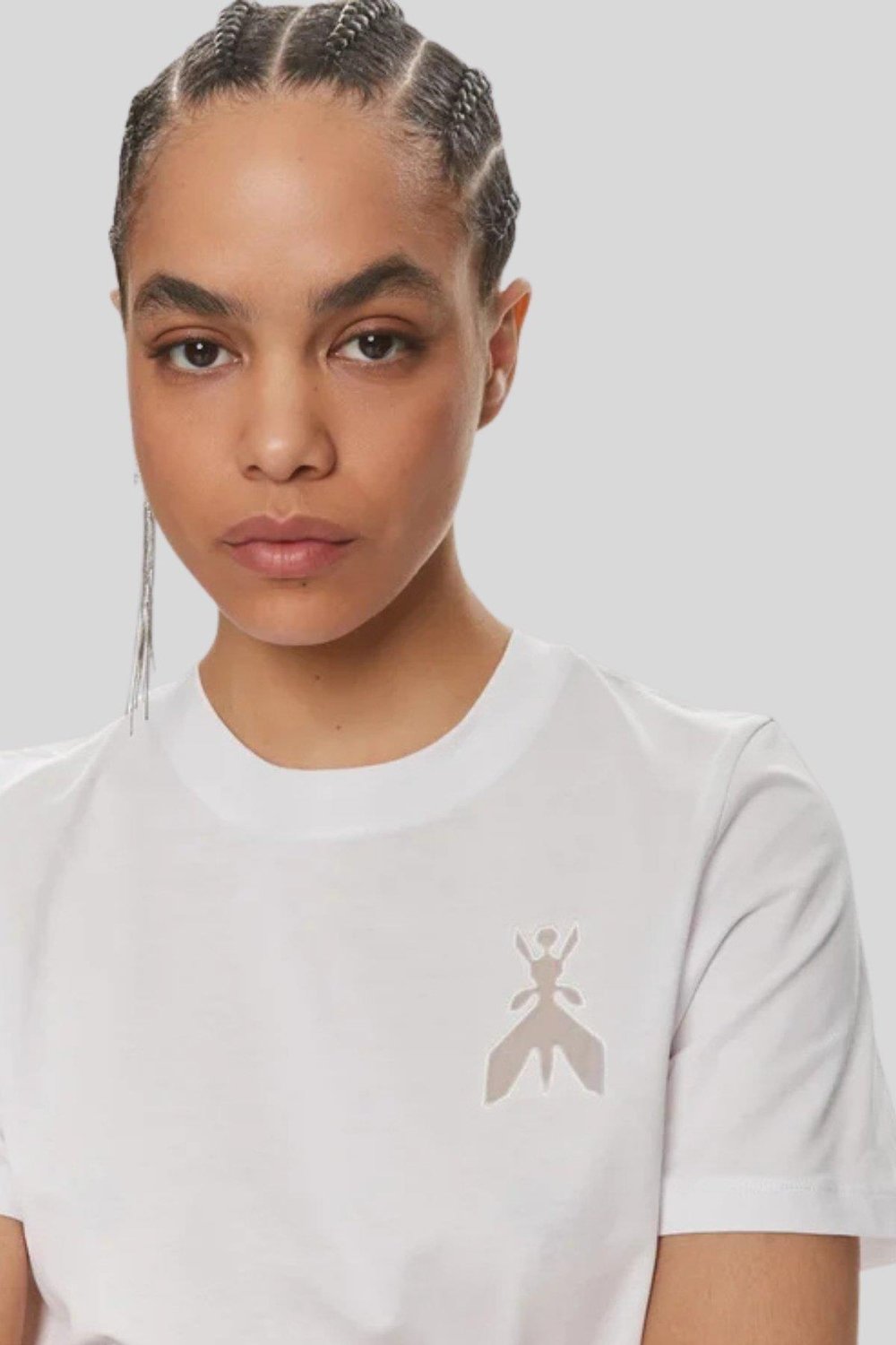 Patrizia Pepe Kadın T-Shirt Beyaz