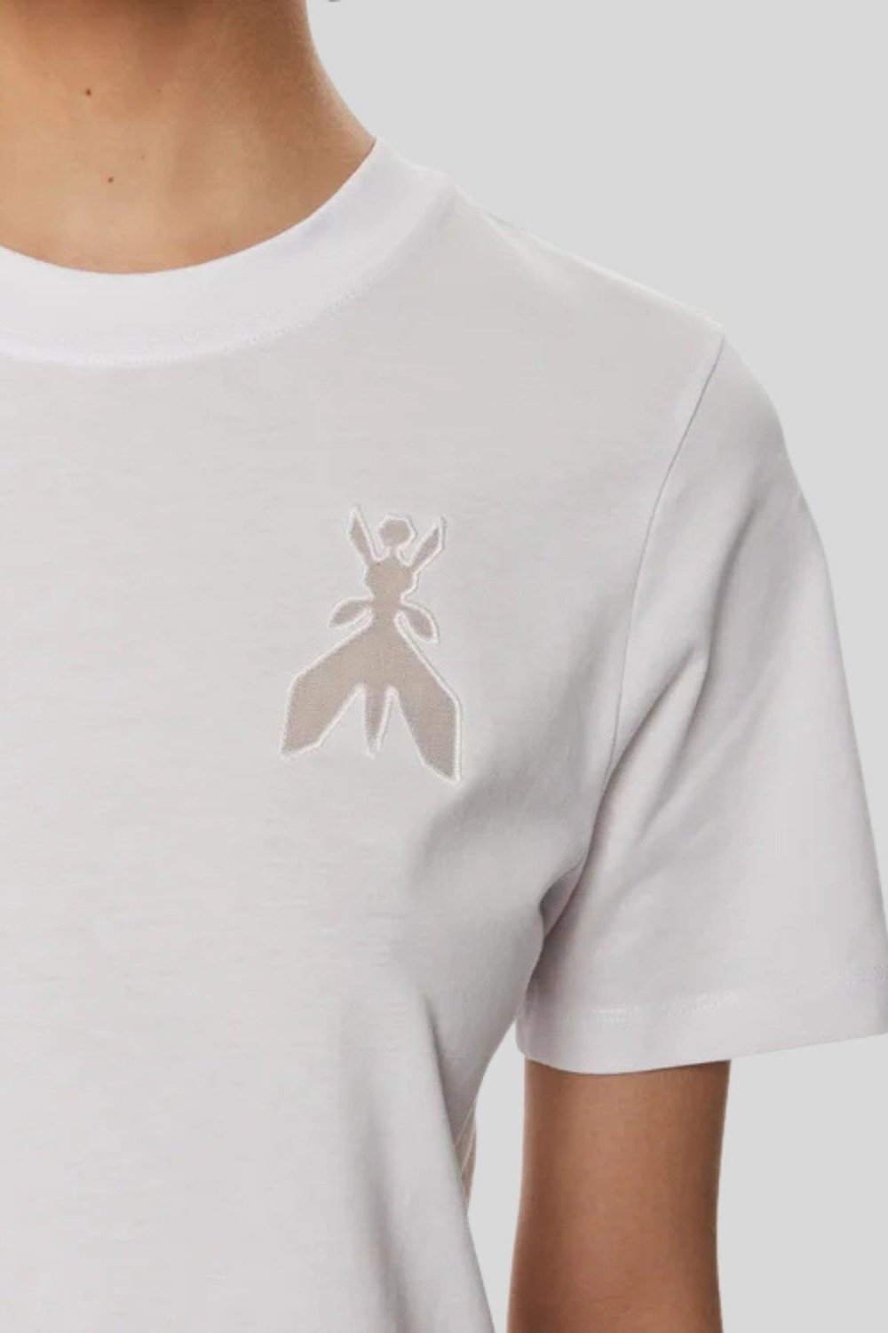 Patrizia Pepe Kadın T-Shirt Beyaz