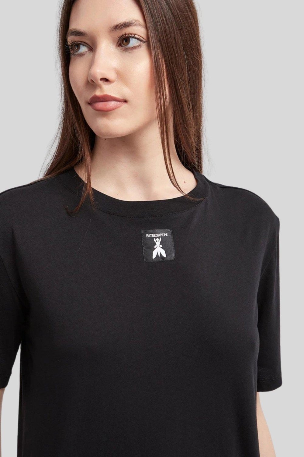 Patrizia Pepe Kadın T-Shirt Siyah