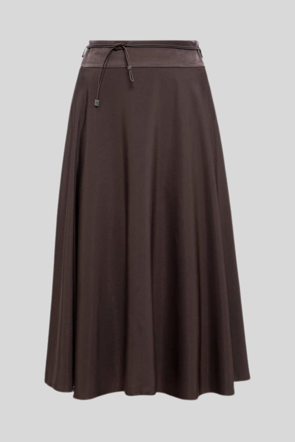 Peserico Kadın Asimetrik Midi Etek P05109A-06644 Beyaz