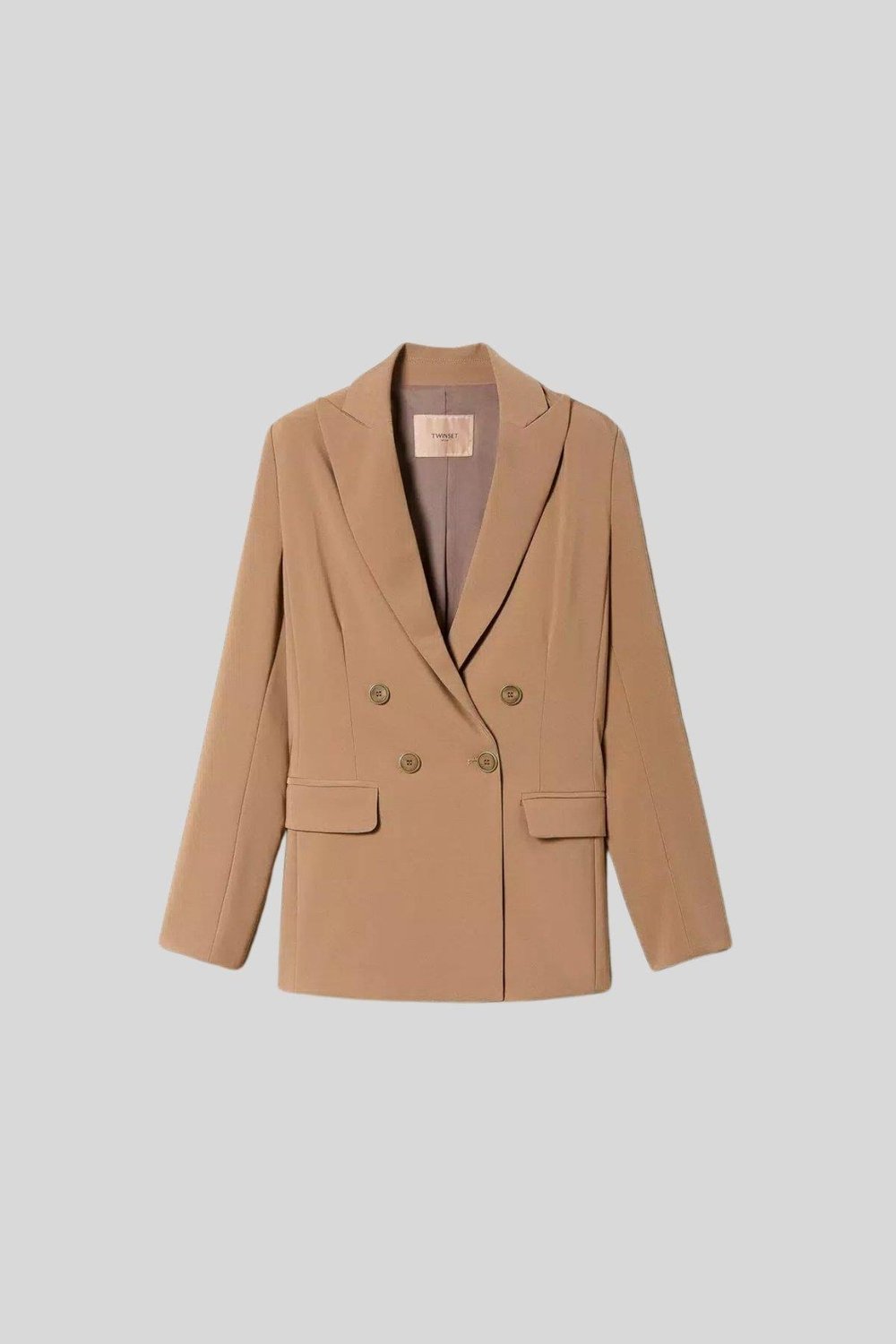Twinset Kadın Blazer Kahverengi