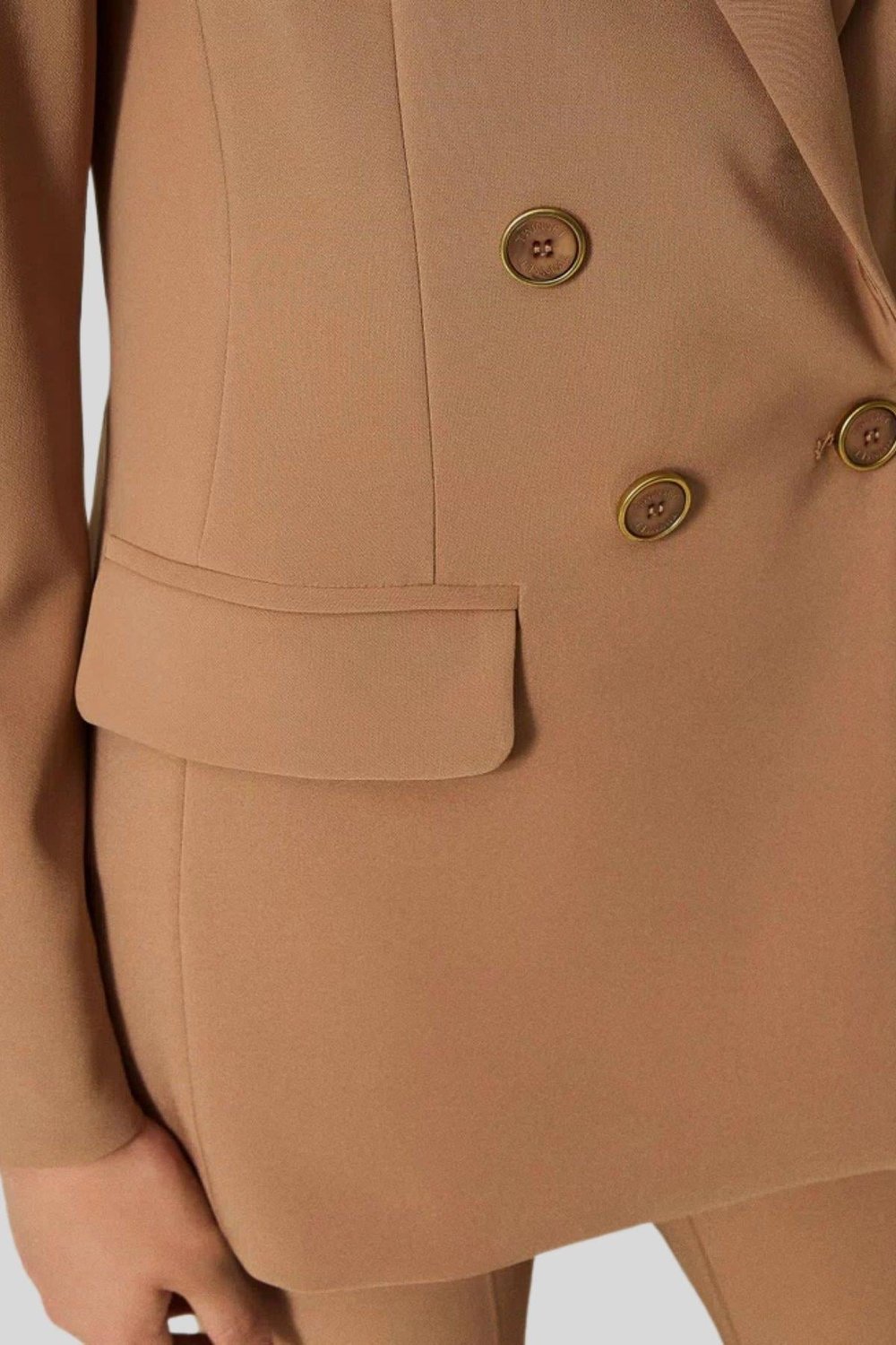 Twinset Kadın Blazer Kahverengi