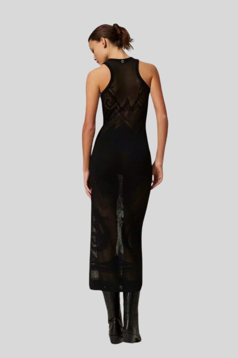 Twinset Kadın Elbise Siyah