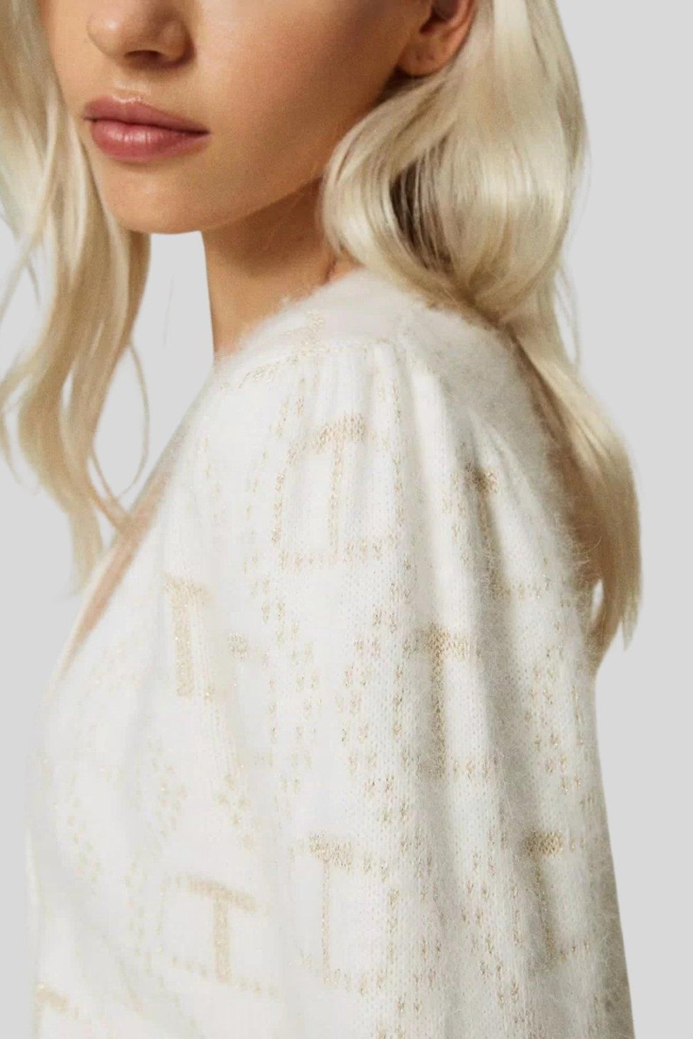 Twinset Kadın Hırka Beyaz