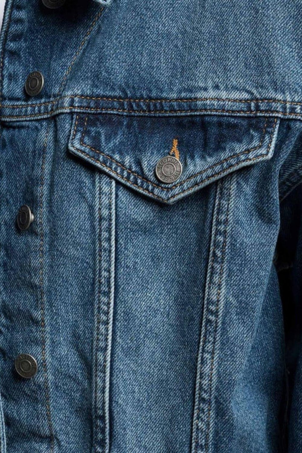 Twinset Kadın Jean Ceket Mavi