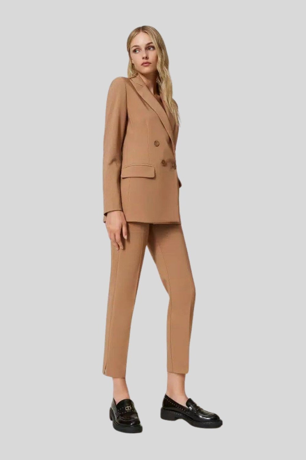 Twinset Kadın Pantolon Kahverengi