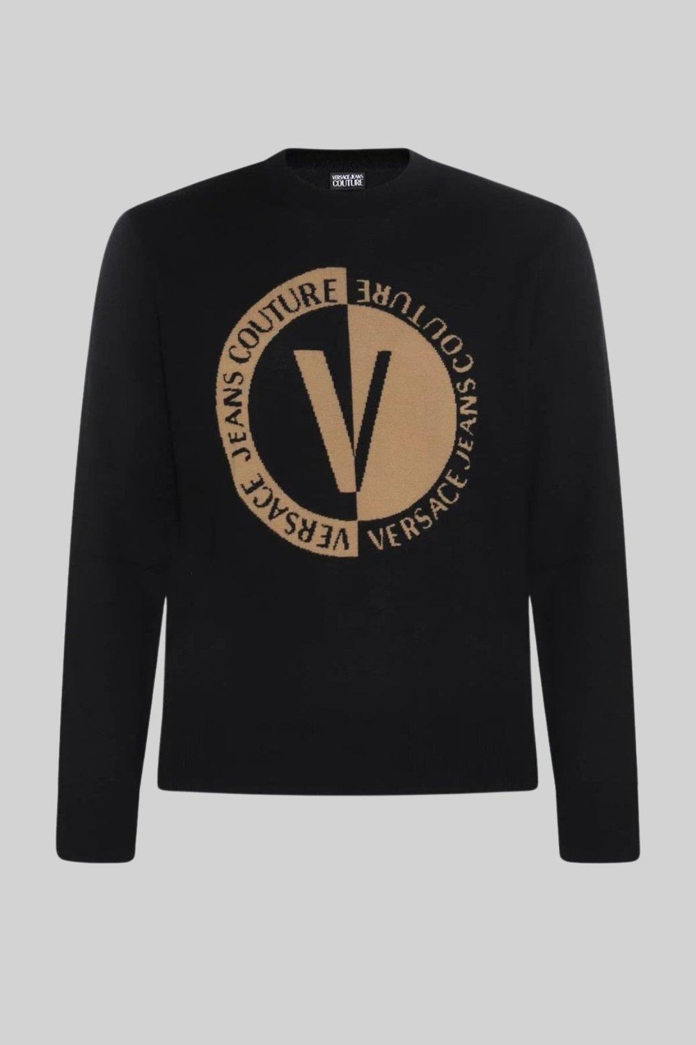 Versace Jeans Couture Erkek Örme Yün Kazak Çok Renkli