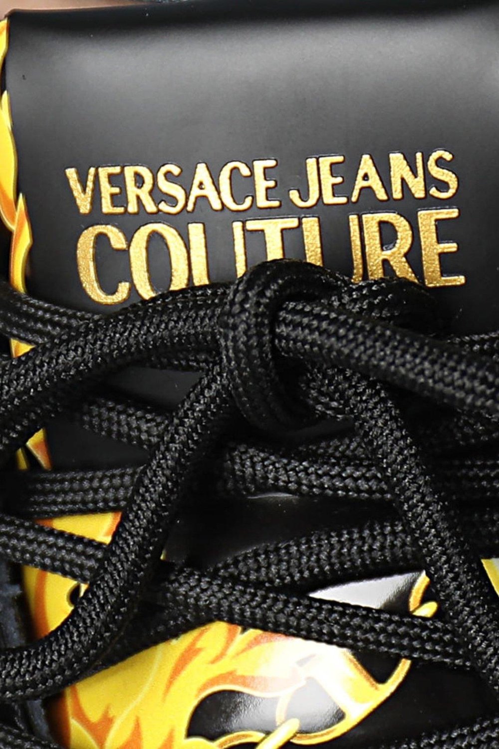 Versace Jeans Couture Erkek Spor Ayakkabı Siyah