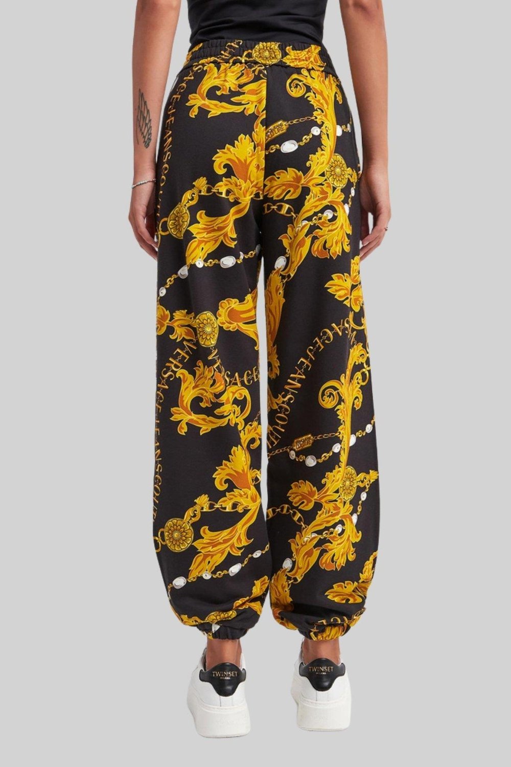 Versace Jeans Couture Kadın Jogger Eşofman Altı Siyah