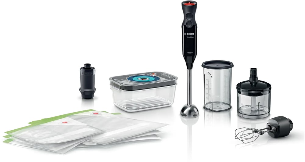 Bosch MS6CB61V7 El Blenderı ErgoMixx 1000 W Siyah, Antrasit