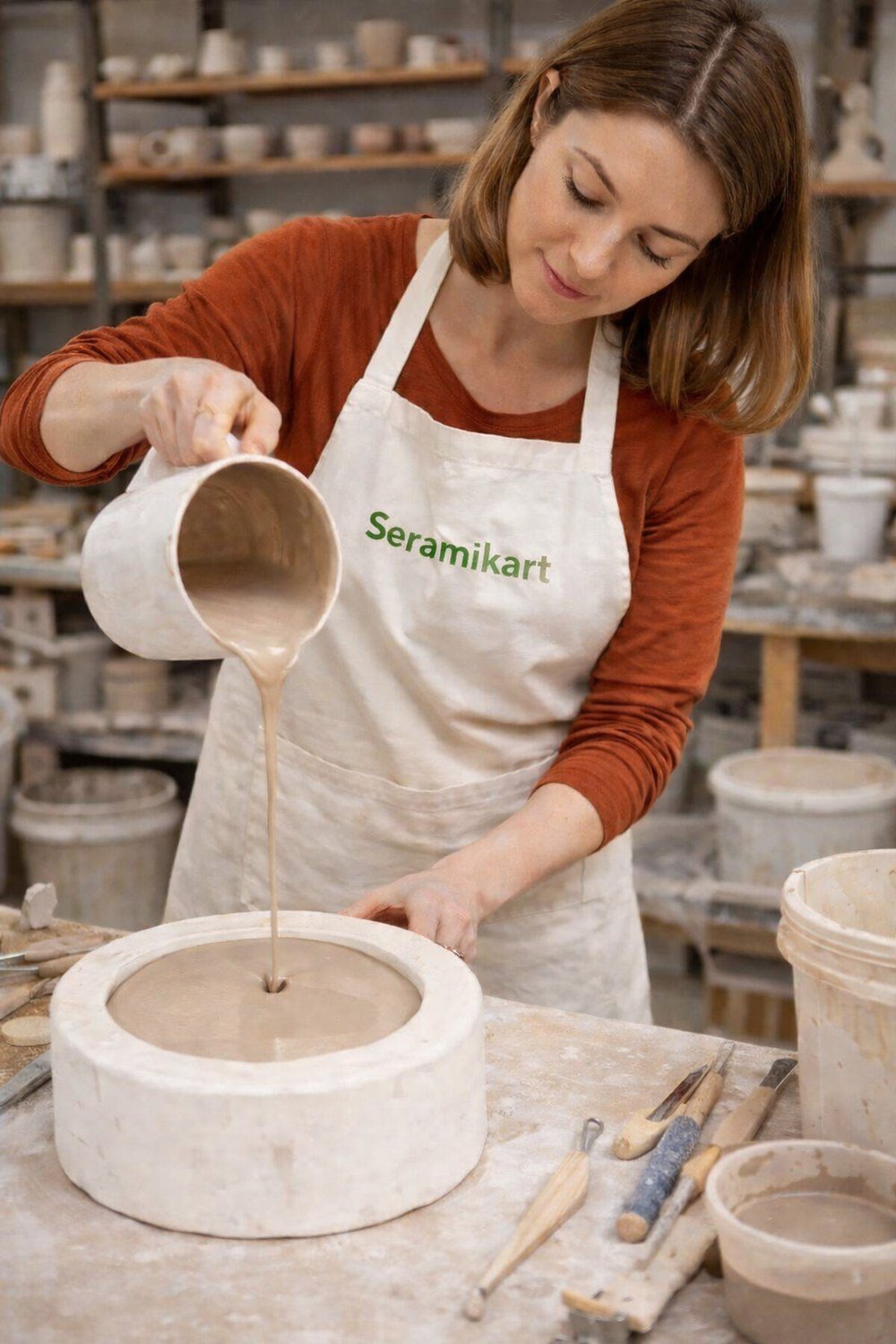 UPCLAY Seramik Döküm Çamuru
