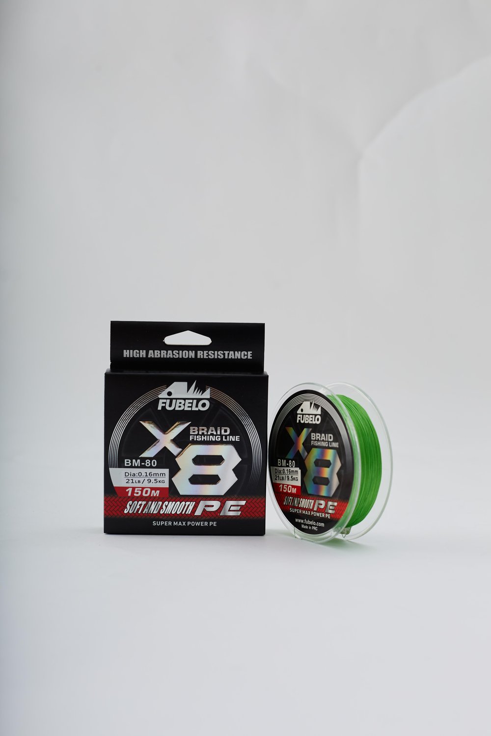 Fubelo Braid Line 8x Green 0.16 mm