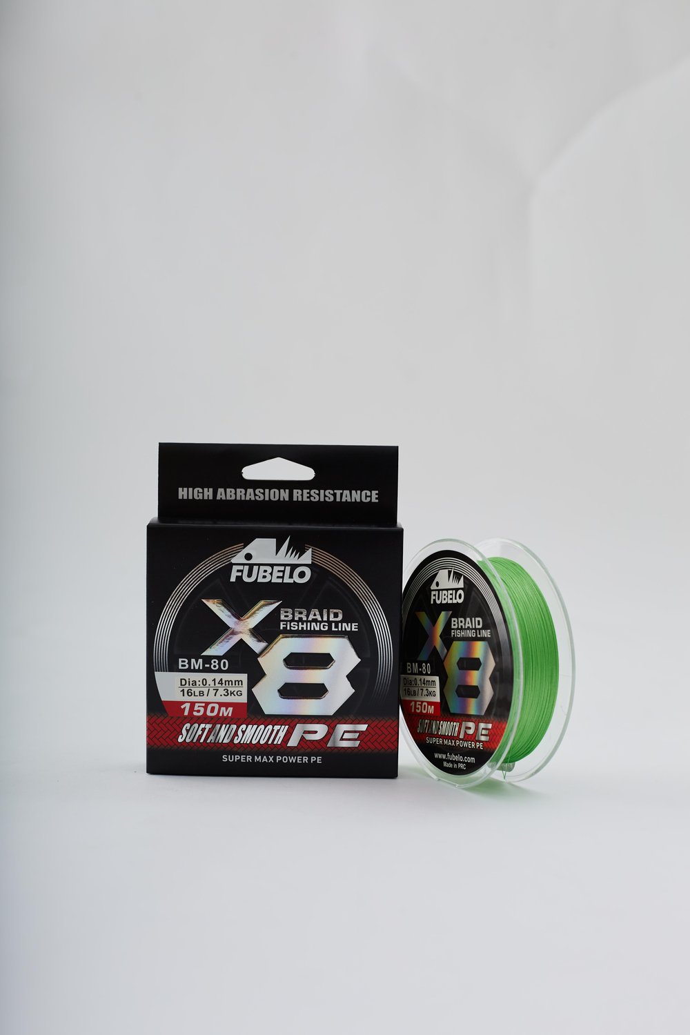 Fubelo Braid Line 8x Green 0.14 mm