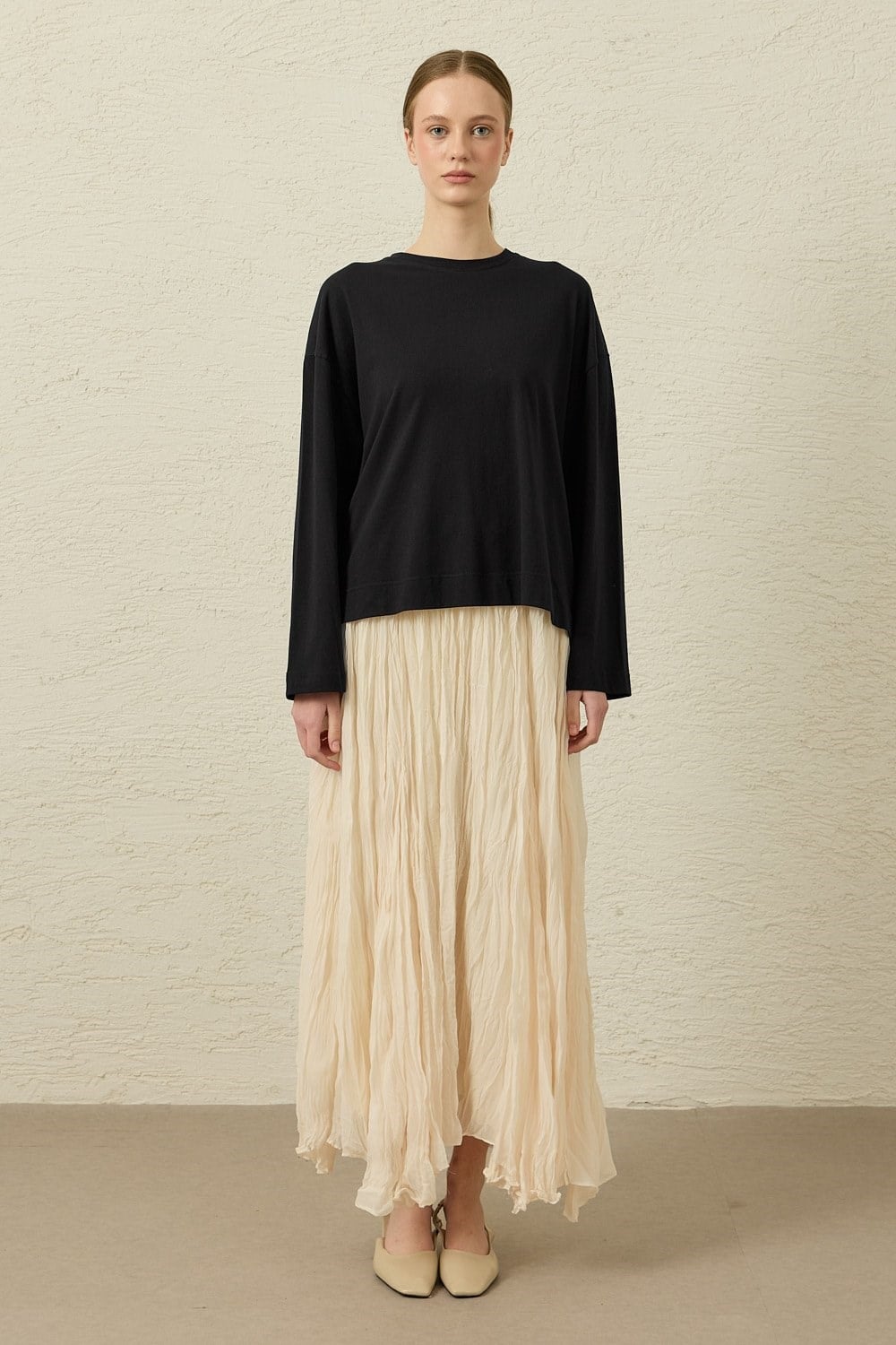 Comfy Penye Tunik Siyah