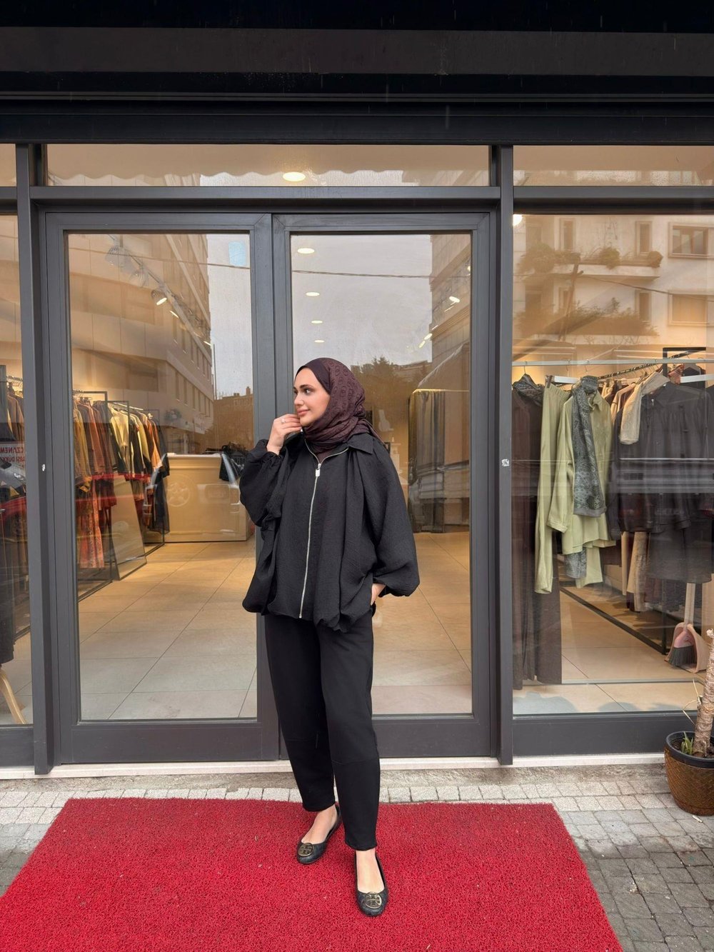 Muadil Bomber Ceket Siyah