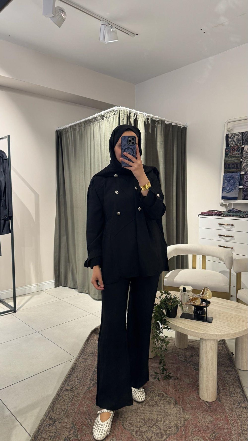 Trenç Takım Siyah