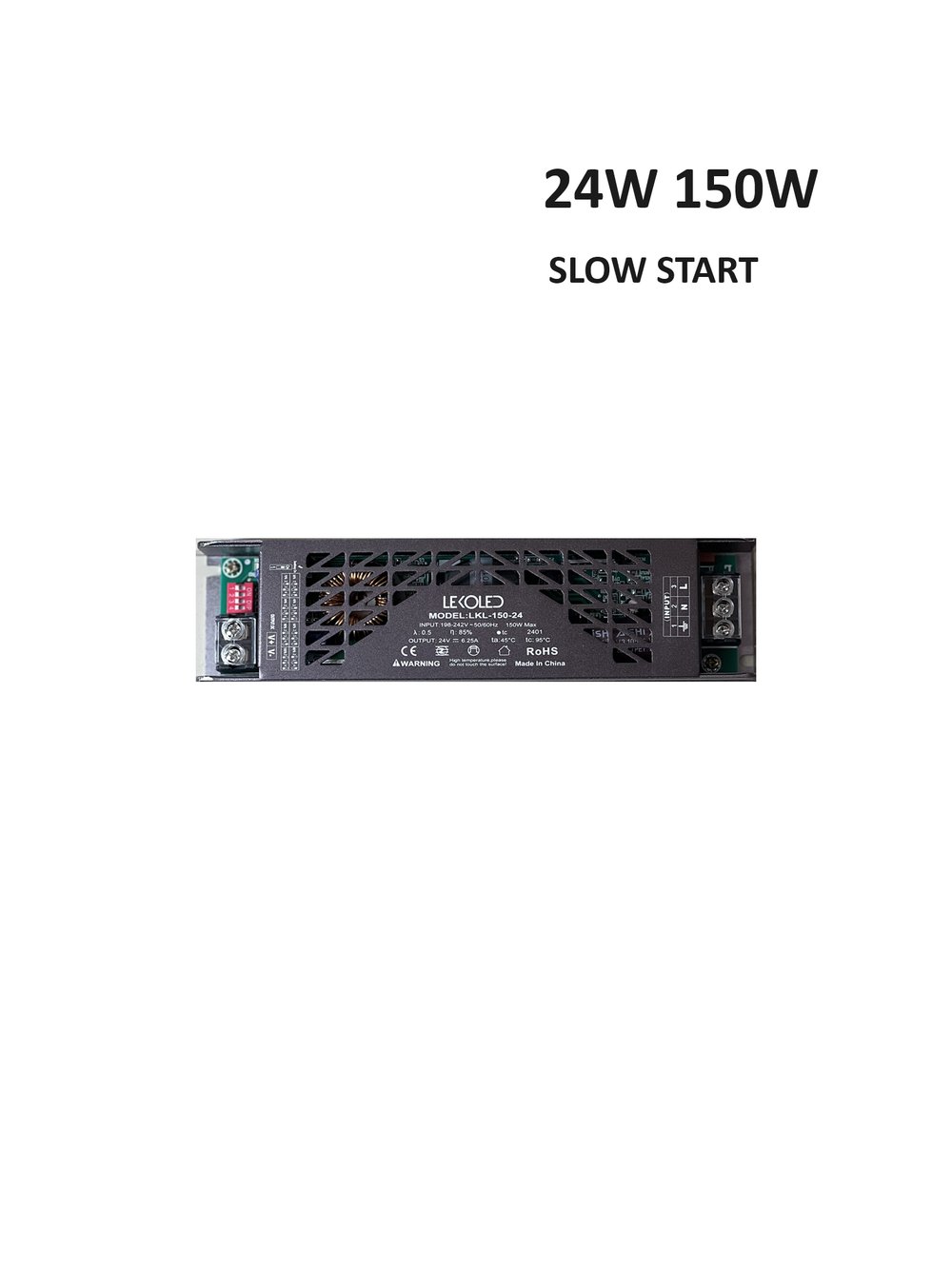 150W 24V 6,25A GÜÇ KAYNAĞI İÇ MEKAN