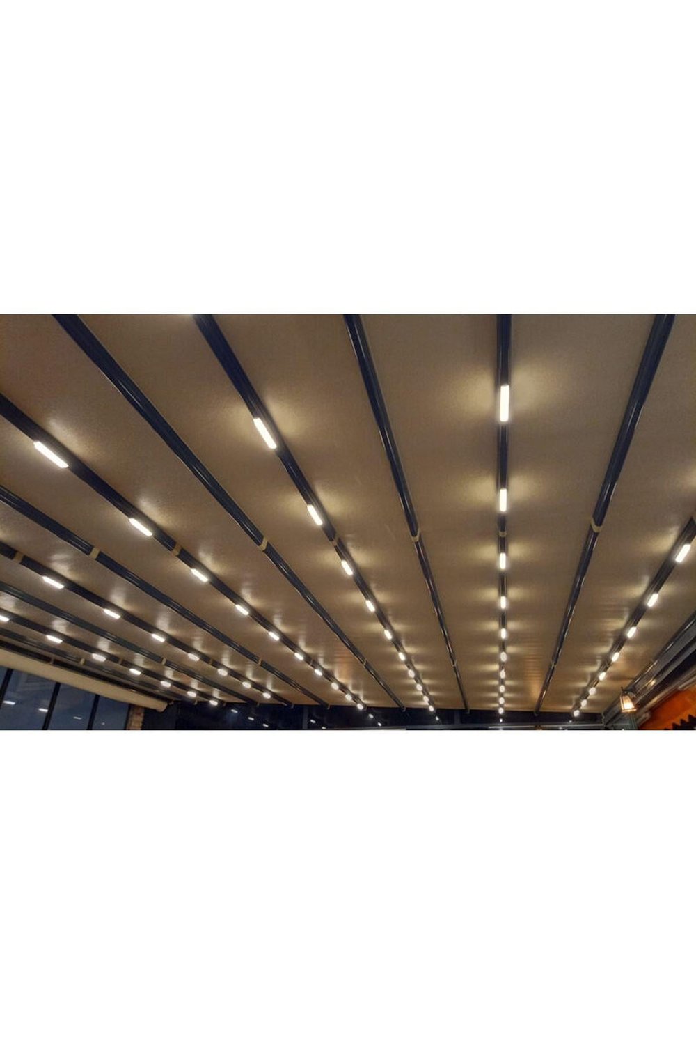 Pergola LED Aydınlatma 24V 20cm Tente Pergola LED Modül Günışığı Oval