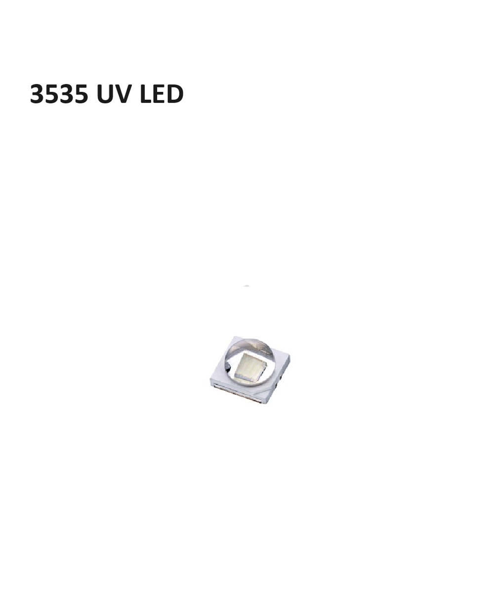 3W 3535 UVA 395-400nm 700mA 3,6V  