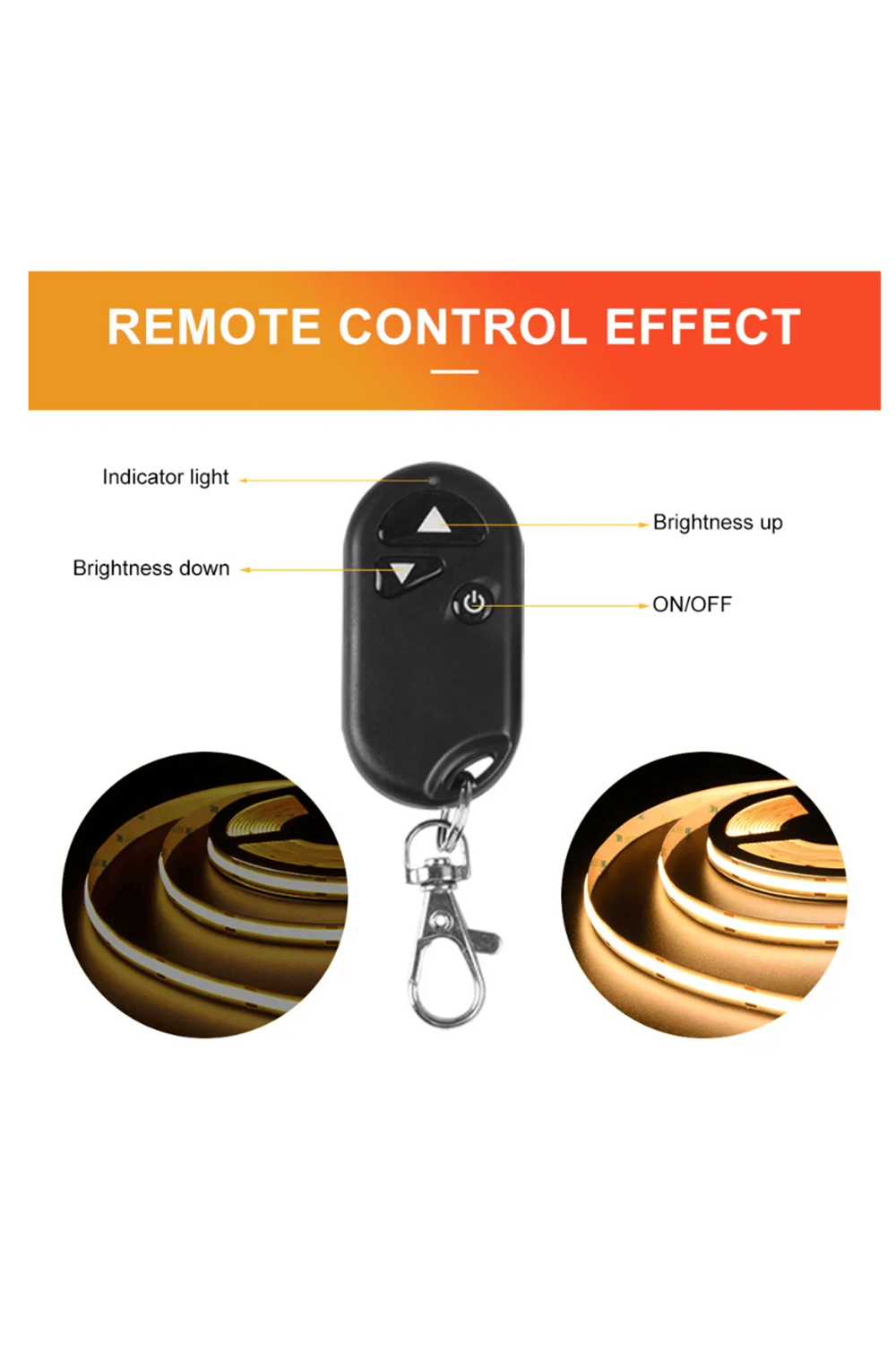 8A Mini RF LED Dimmer  