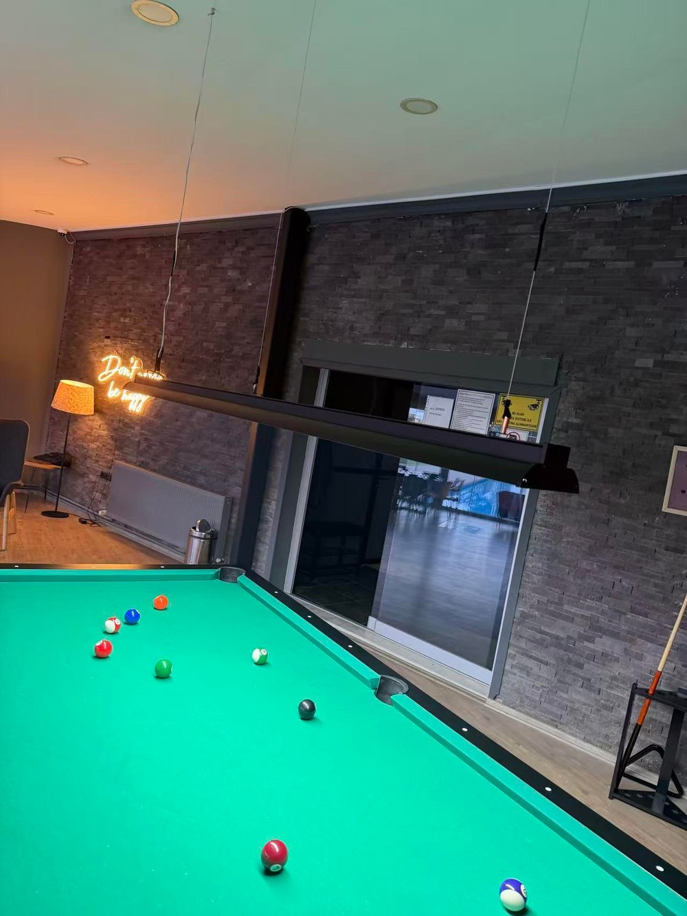 Bilardo Masa Lambası 200cm Beyaz ışık
