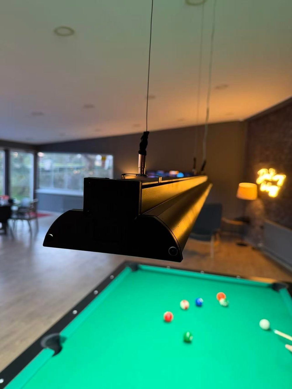 Bilardo Masa Lambası 200cm Beyaz ışık