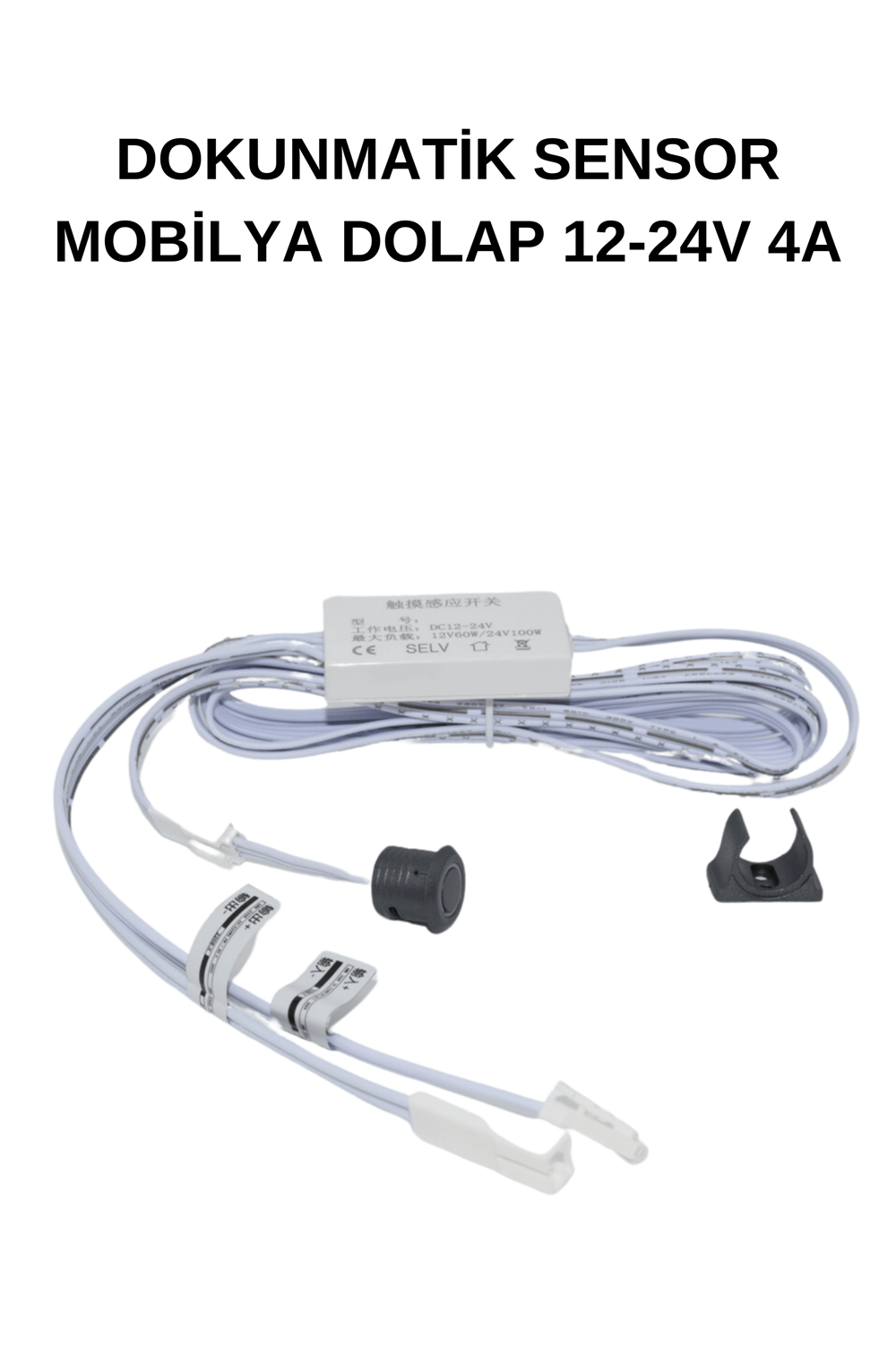 DOKUNMATİK SENSOR MOBİLYA DOLAP 12-24V 4A