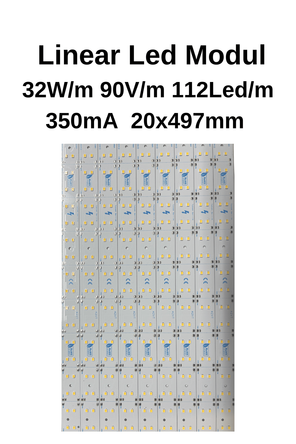 GE5126 90V 32W 112LED 350mA Linear Aydınlatma Modülü 