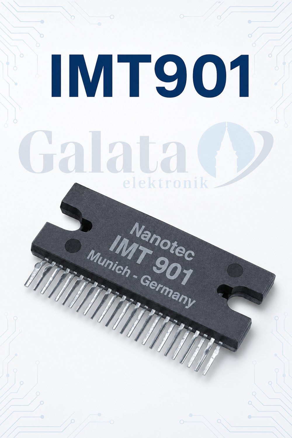 IMT901 Nanotec Mikrostep Sabit Akım Step Motor Sürücü Entegresi SIL25