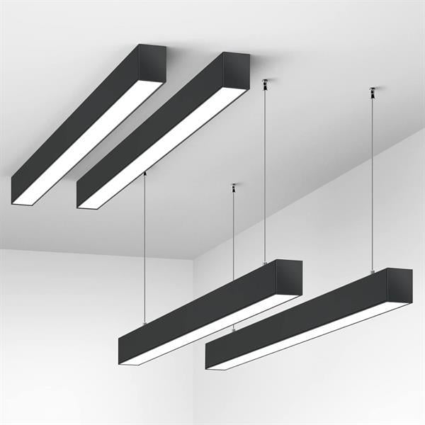 3 Renk Led Sarkıt Linear Aydınlatma 100 Cm  5x8cm Aluminyum Gövde