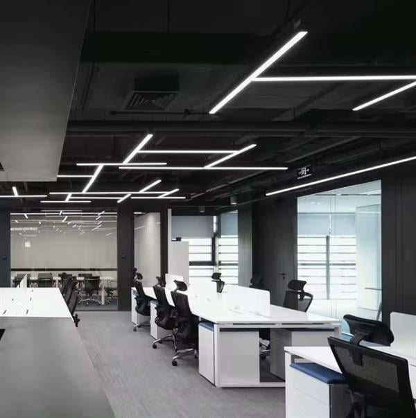 3 Renk Led Sarkıt Linear Aydınlatma 100 Cm  5x8cm Aluminyum Gövde