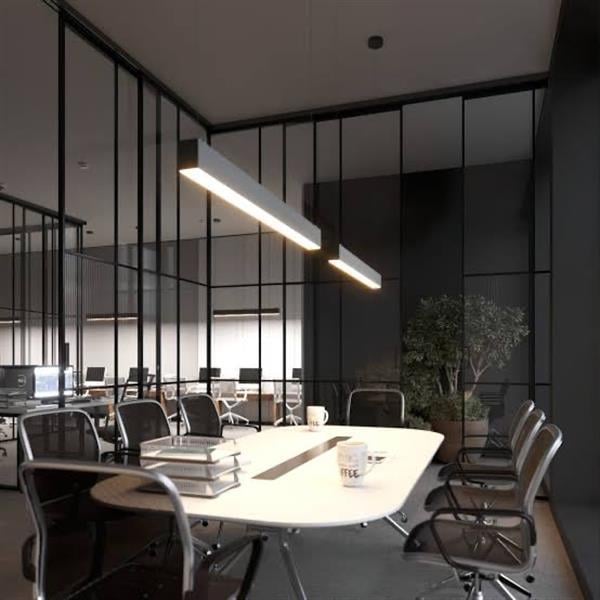 3 Renk Led Sarkıt Linear Aydınlatma 100 Cm  5x8cm Aluminyum Gövde