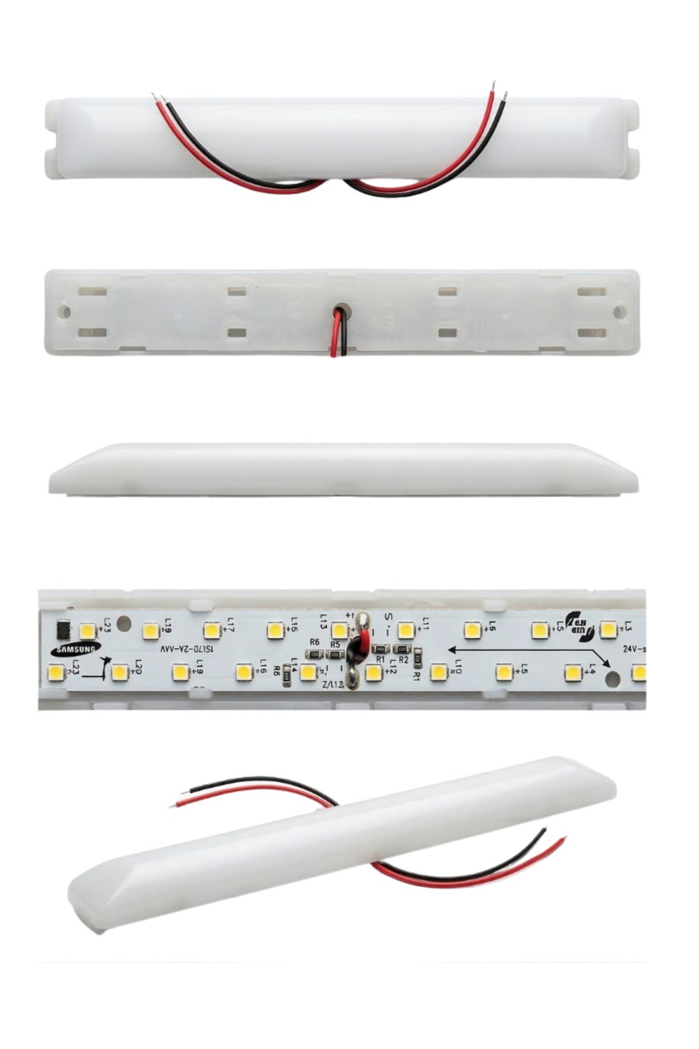 Pergola LED Aydınlatma 24V 20cm Tente Pergola LED Modül Günışığı Oval