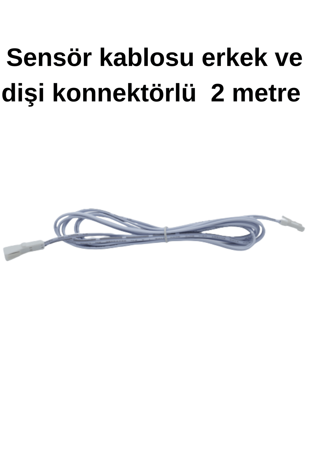 Sensör kablosu erkek dişi konnektörlü  2 metre 