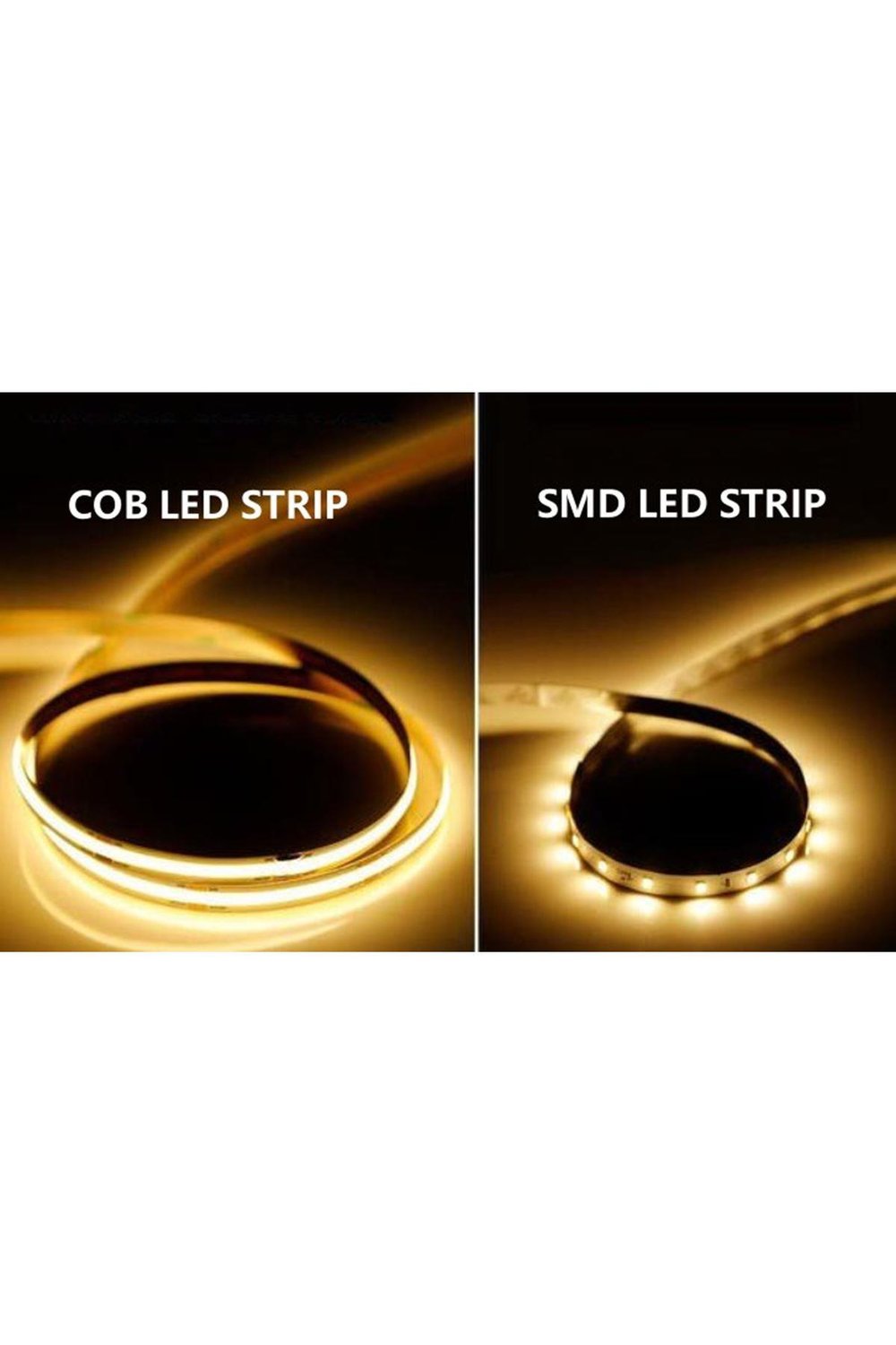 Çift Renk COB Şerit Led ( Beyaz Ve Günışıgı )