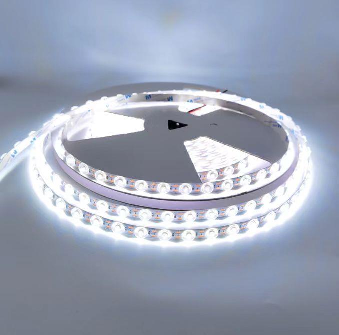 BEYAZ 6500K Lensli Şerit Led Metrede 48 LEDLİ 18W 24V
