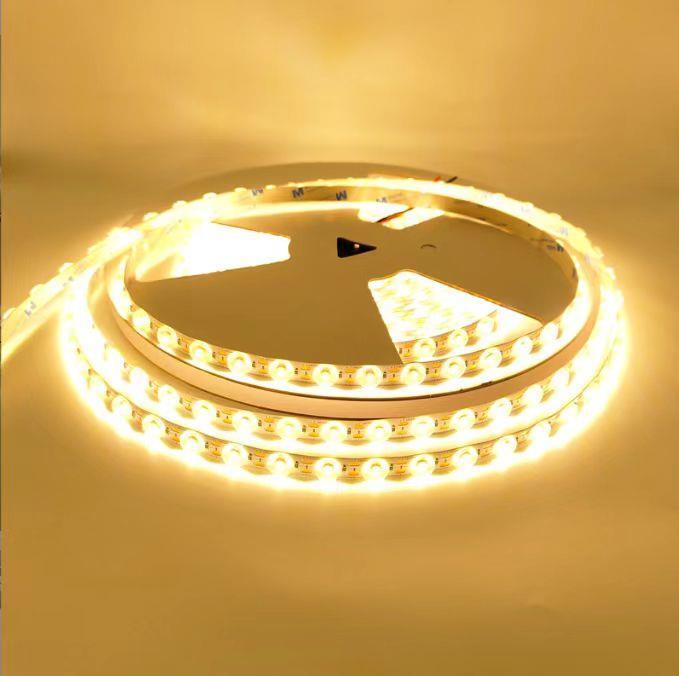 Zemin  Aydınlatma Lensli Şerit Led Amber 24V 18W