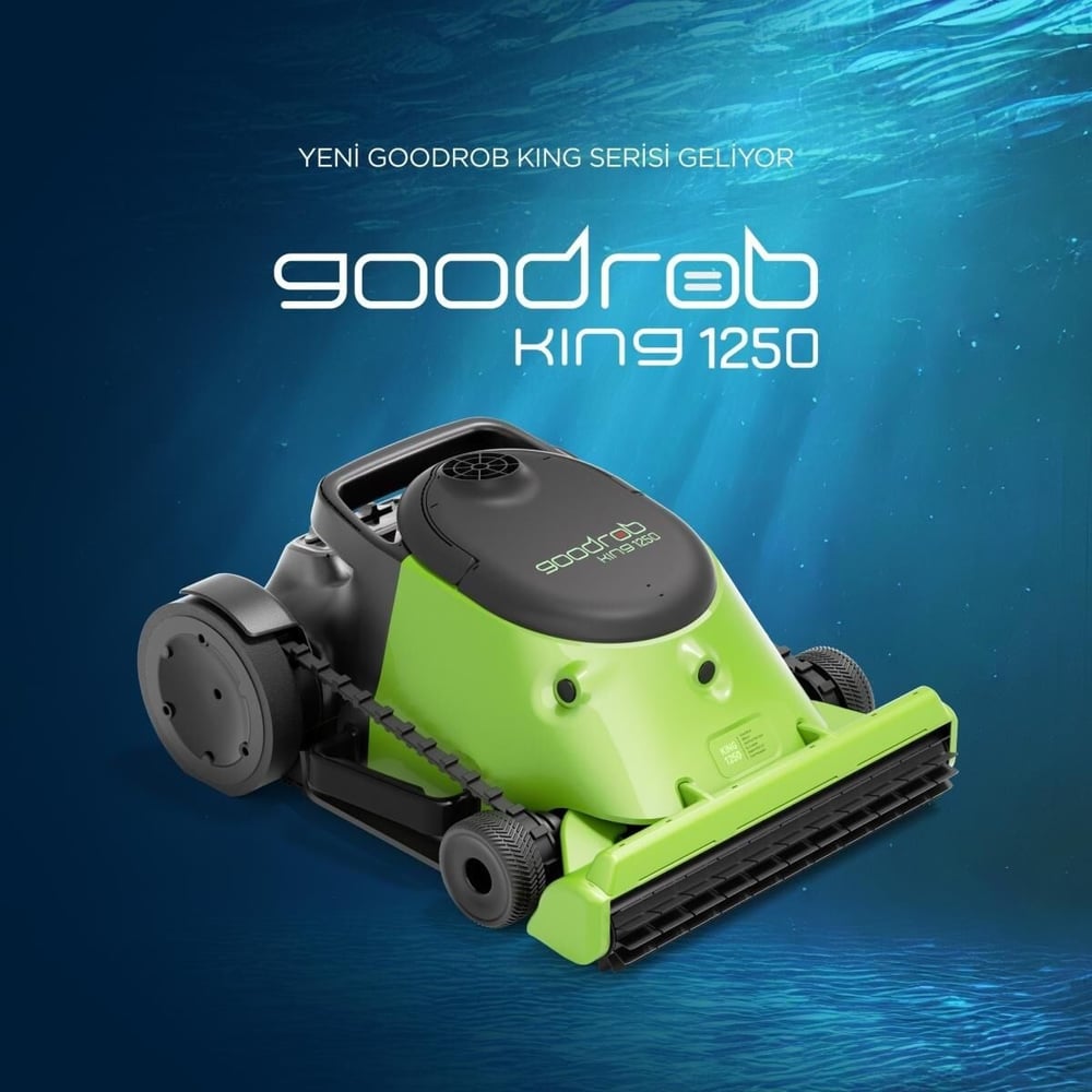 GOODROP KİNG 1250 KABLOSUZ HAVUZ TEMİZLİK ROBOTU
