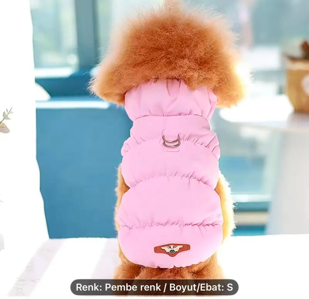 Köpek Mont S Beden