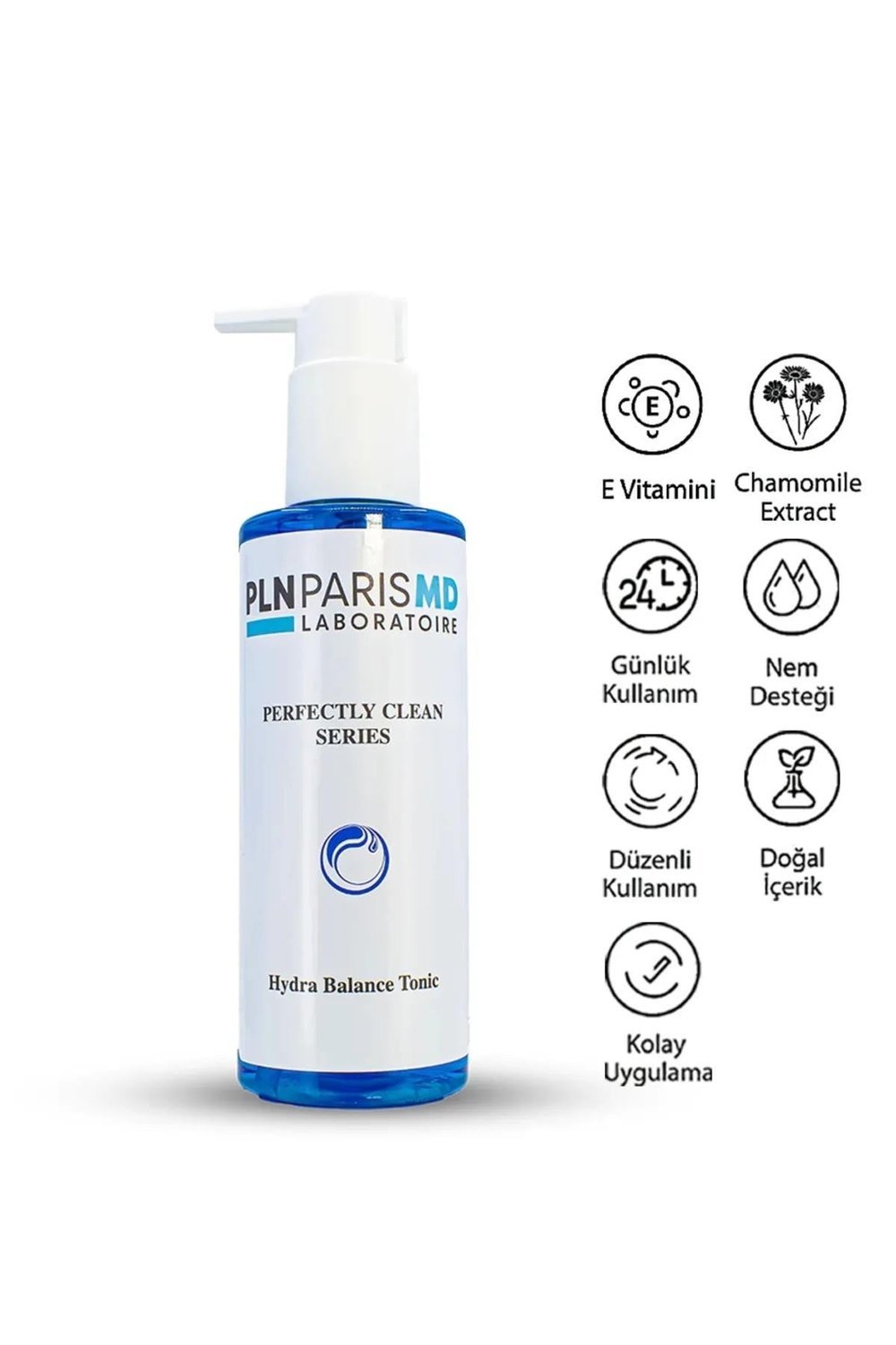 PLN PARIS MD Perfectly Clean Hydra Balance Tonic / Normal ve Kuru Ciltler İçin Tonik 200ml