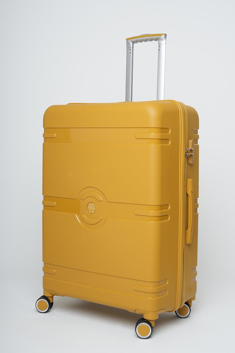 Travel Polo Büyük Boy Kırılmaz Valiz Kavun 1015