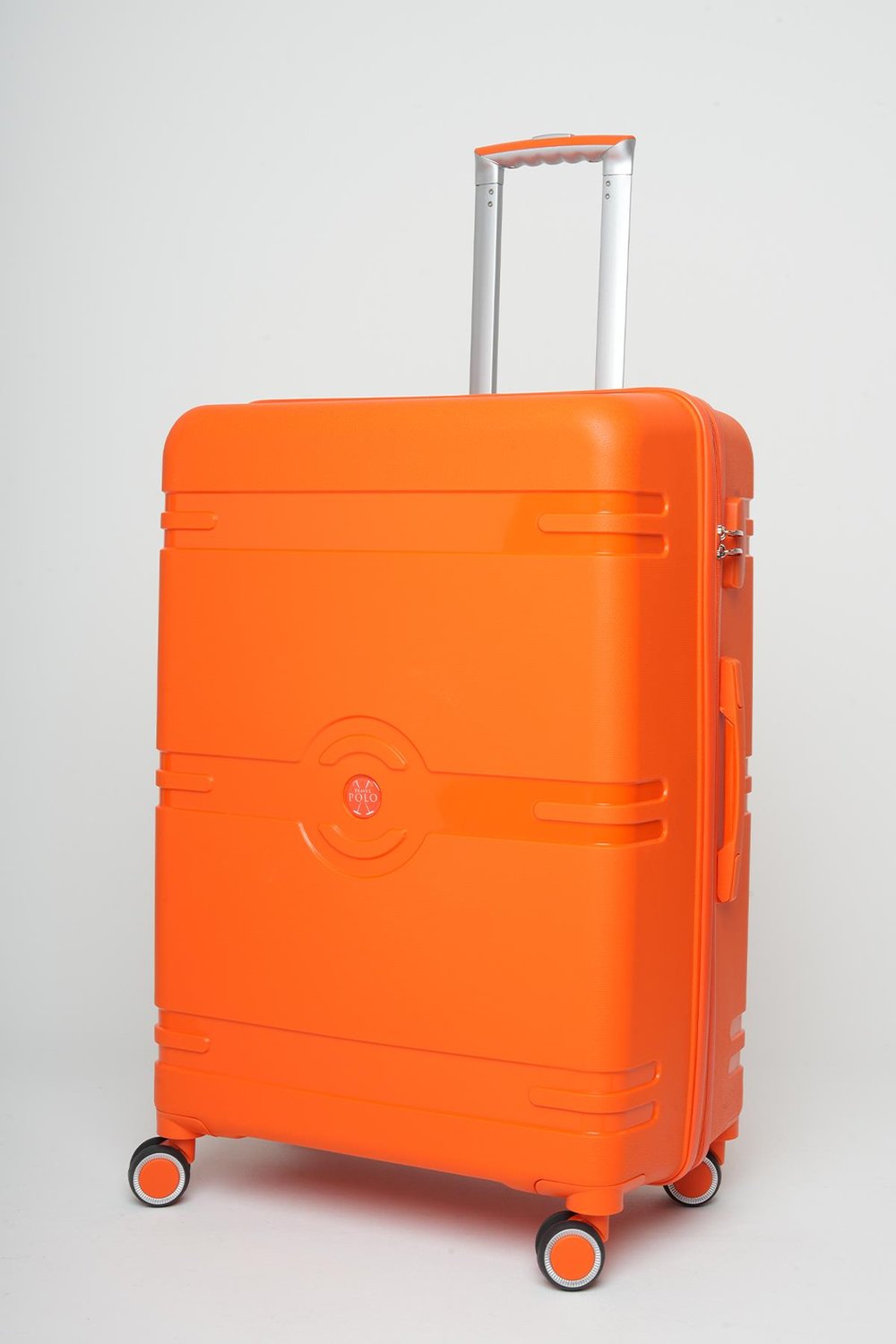 Travel Polo Büyük Boy Kırılmaz Valiz Portakal 1015