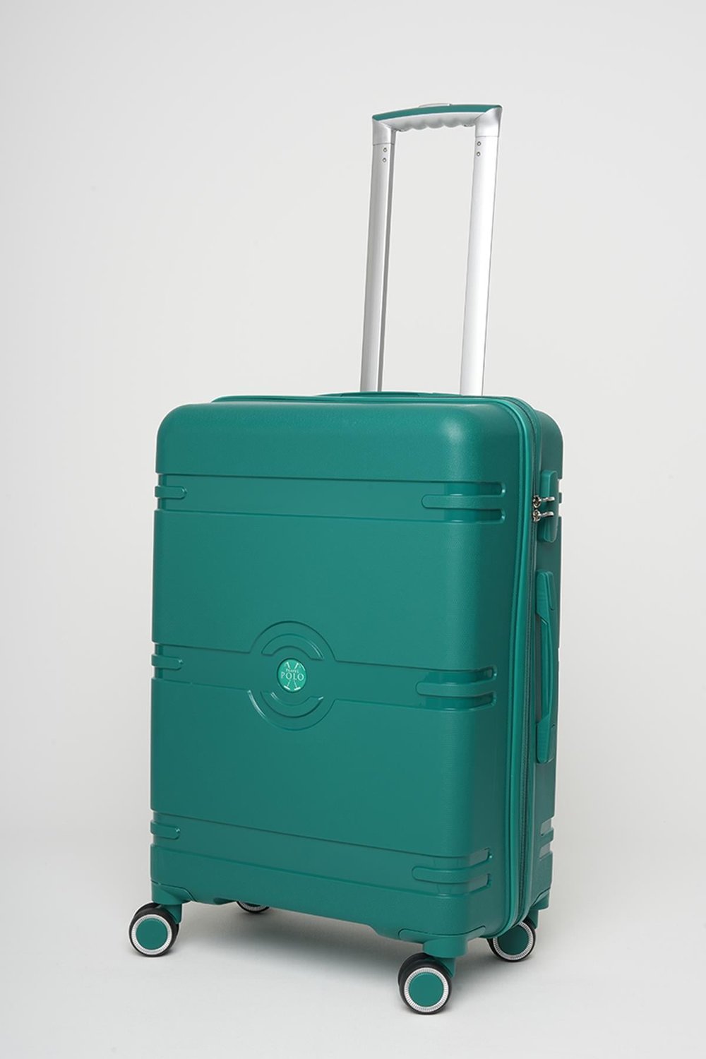 Travel Polo Orta Boy Kırılmaz Valiz Cam Göbeği 1015