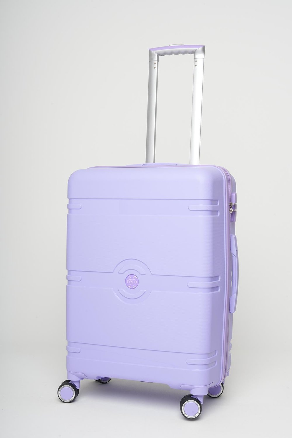 Travel Polo Orta Boy Kırılmaz Valiz Lila 1015